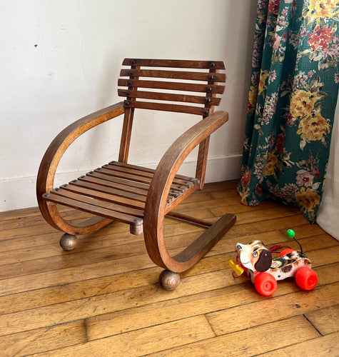 FAUTEUIL À BASCULE POUR ENFANT