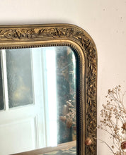 Charger l'image dans la galerie, MIROIR LOUIS-PHILIPPE EN STUC DORÉ