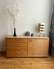 Charger l'image dans la galerie, ENFILADE BASSE EN BOIS BLOND