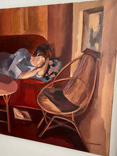 Charger l'image dans la galerie, TABLEAU "FEMME ENDORMIE"