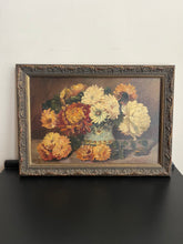 Charger l&#39;image dans la galerie, TABLEAU &quot;BOUQUET DE DALHIAS&quot;
