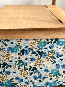 BANC COFFRE À JOUET EN ROTIN