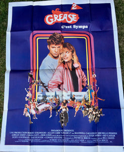 AFFICHE "GREASE 2" (grand format)
